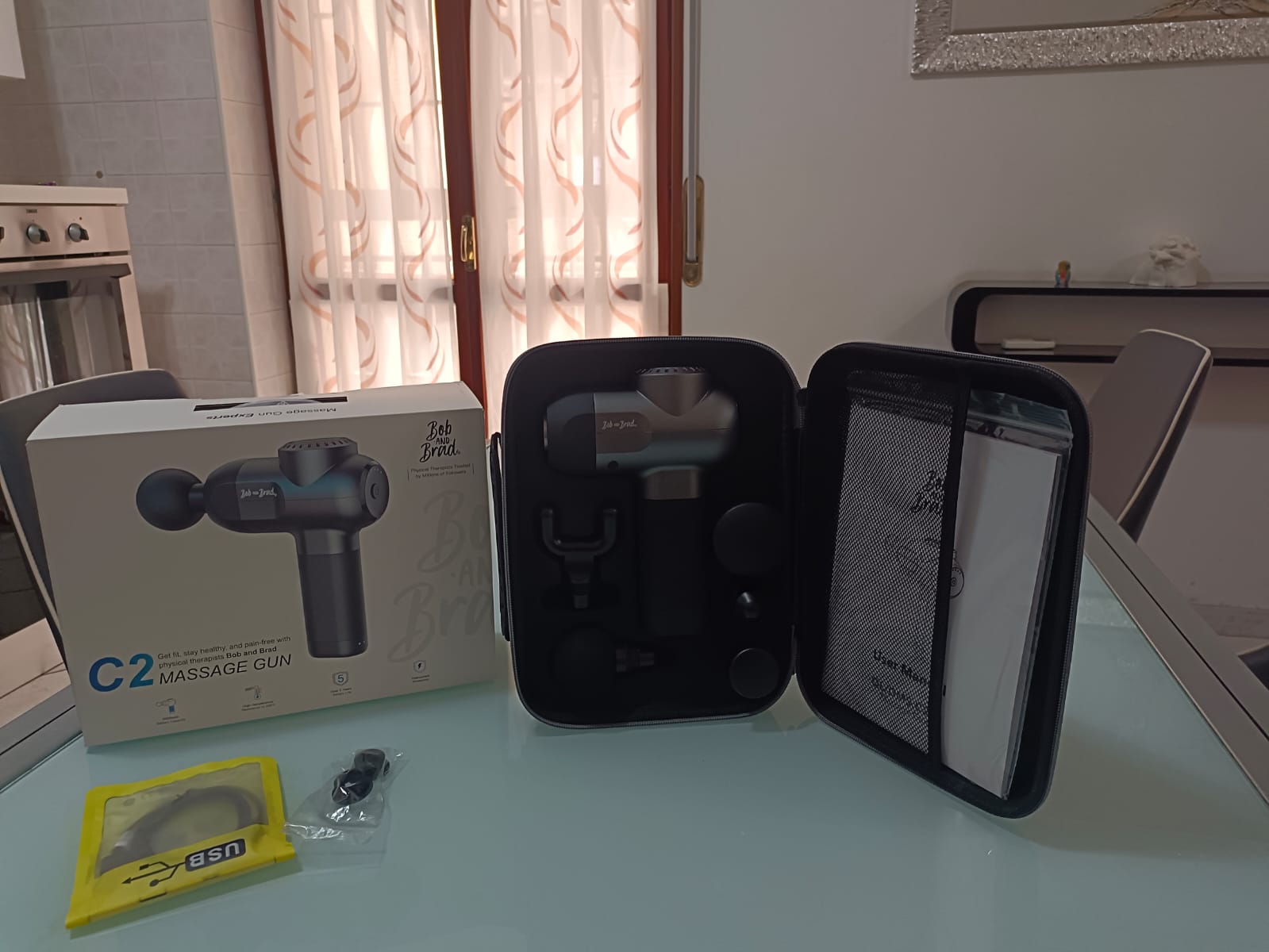 Pistola Massaggio Muscolare: Bob and Brad C2 è Super Silenzioso ed efficace